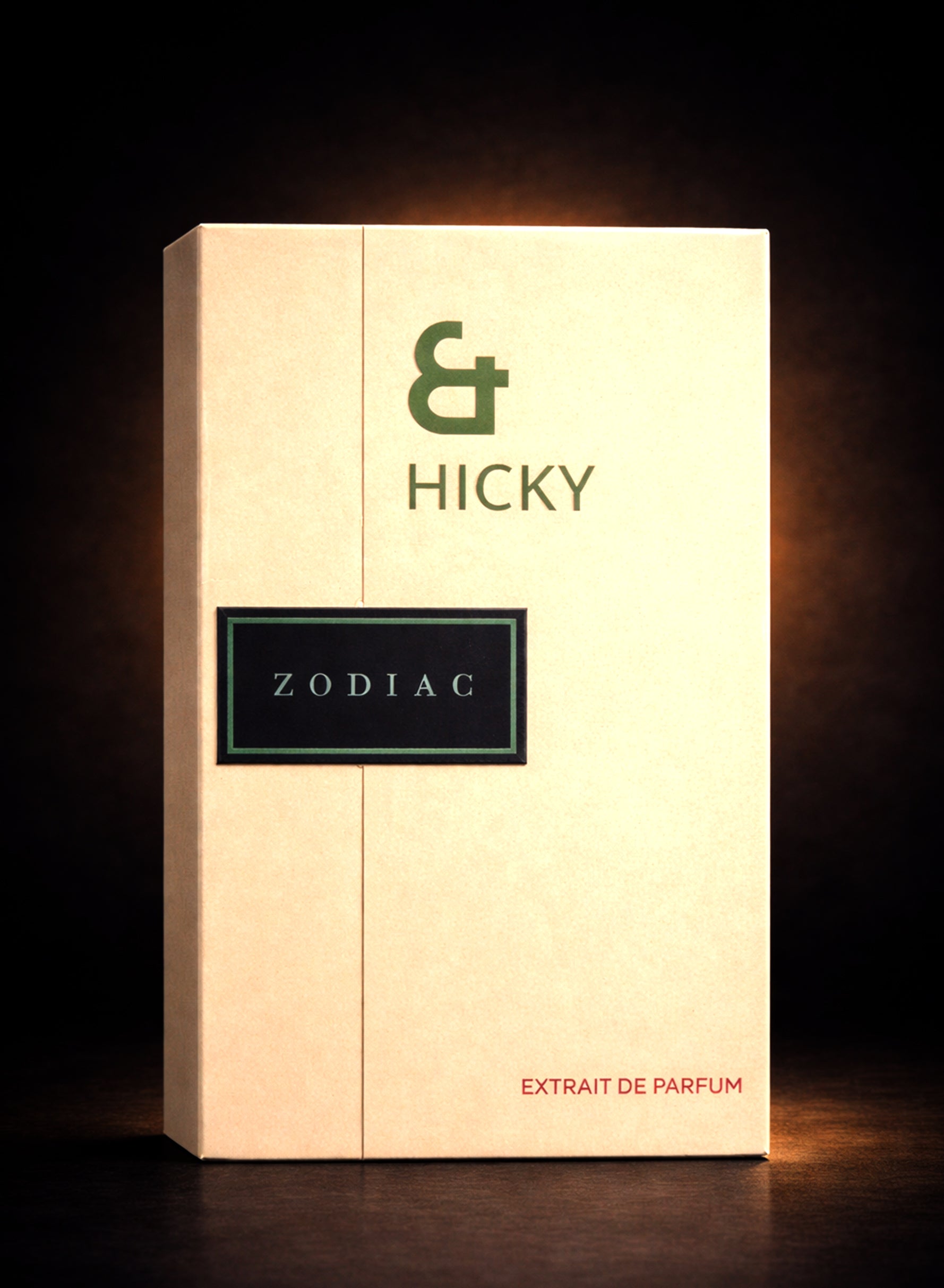 Zodiac Hicky Extrait De Perfume 60ml | Long Lasting Unisex Perfume with Bergamot, White Ginger, Patchouli & Vanilla | Luxury Perfume