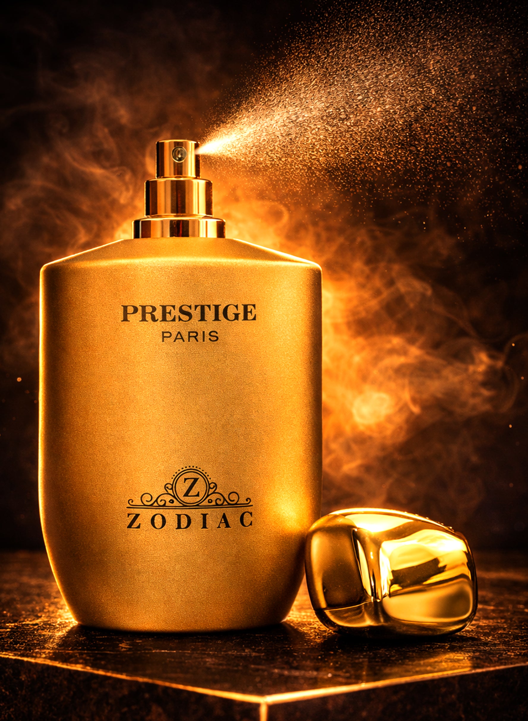 Zodiac Prestige Paris Eau De Perfume 100ml | Luxury Unisex Perfume Fruity Musky with Amber & Vanilla | Long Lasting Signature Fragrance