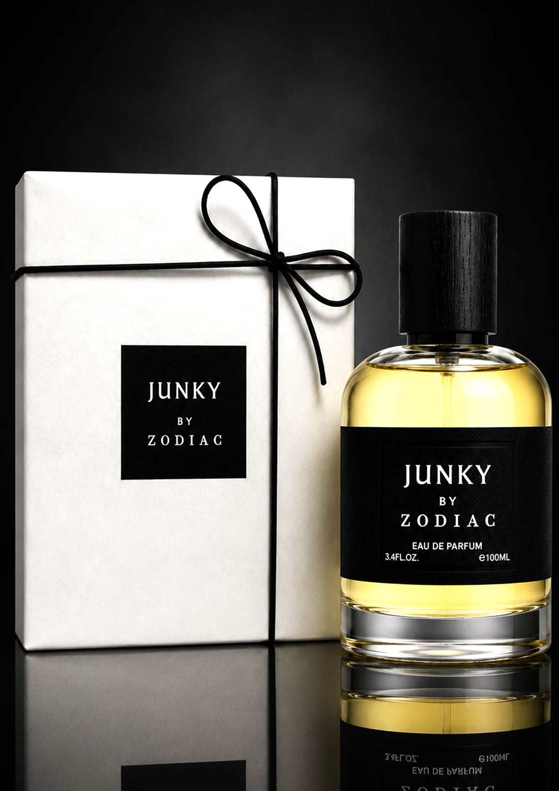 Zodiac Junky Eau De Perfume 100ml | Luxury Unisex Leather Woody Perfume with Iris & Patchouli | Long Lasting Signature Fragrance