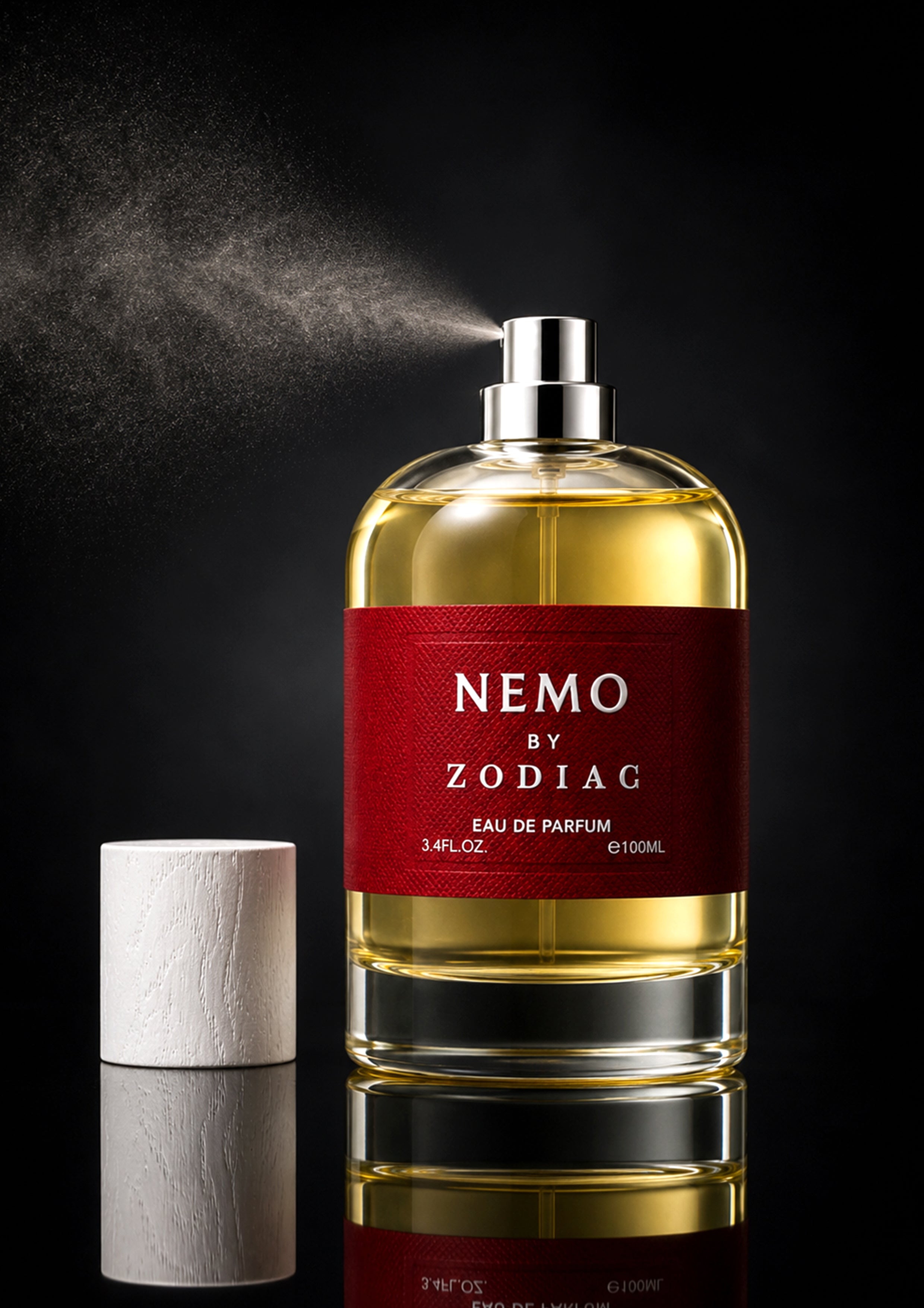 Zodiac Nemo Eau De Perfume 100ml | Luxury Unisex Tropical Floral Perfume with Tuberose & Coconut | Long Lasting Signature Fragrance