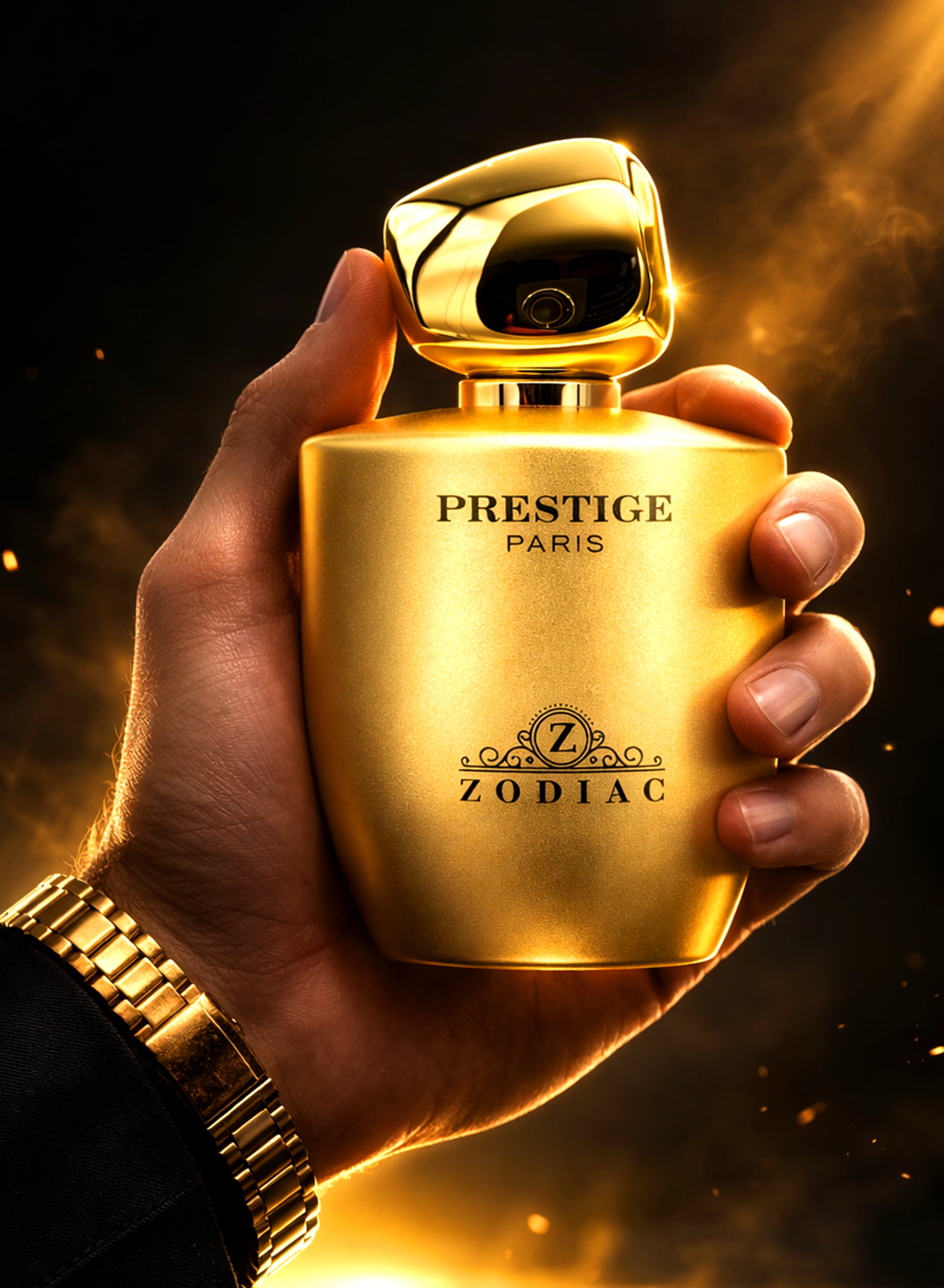Zodiac Prestige Paris Eau De Perfume 100ml | Luxury Unisex Perfume Fruity Musky with Amber & Vanilla | Long Lasting Signature Fragrance