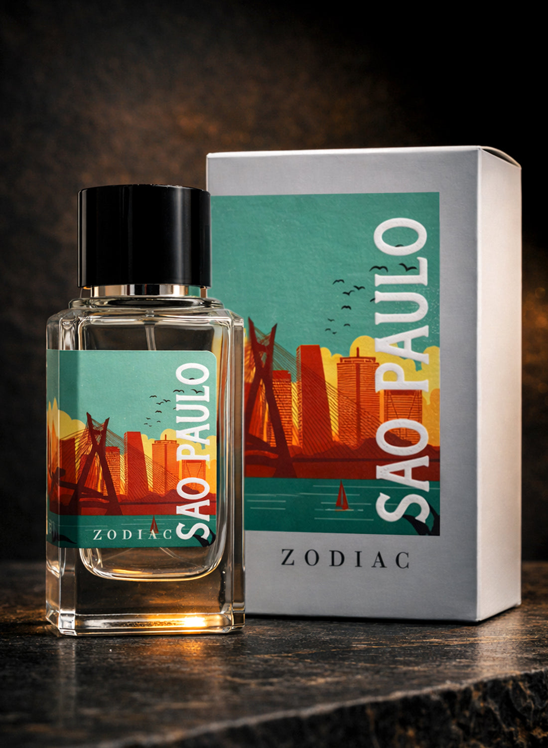 عطر زودياك ساو باولو أو دو بيرفيوم 100 مل | عطر فاخر للجنسين بنفحات من الزهور البيضاء والحمضيات والمسك | رائحة منعشة وأنيقة تدوم طويلاً