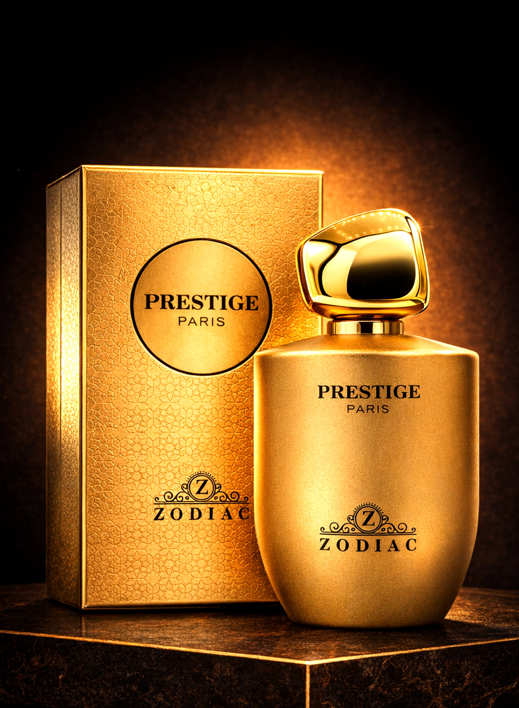 Zodiac Prestige Paris Eau De Perfume 100ml | Luxury Unisex Perfume Fruity Musky with Amber & Vanilla | Long Lasting Signature Fragrance