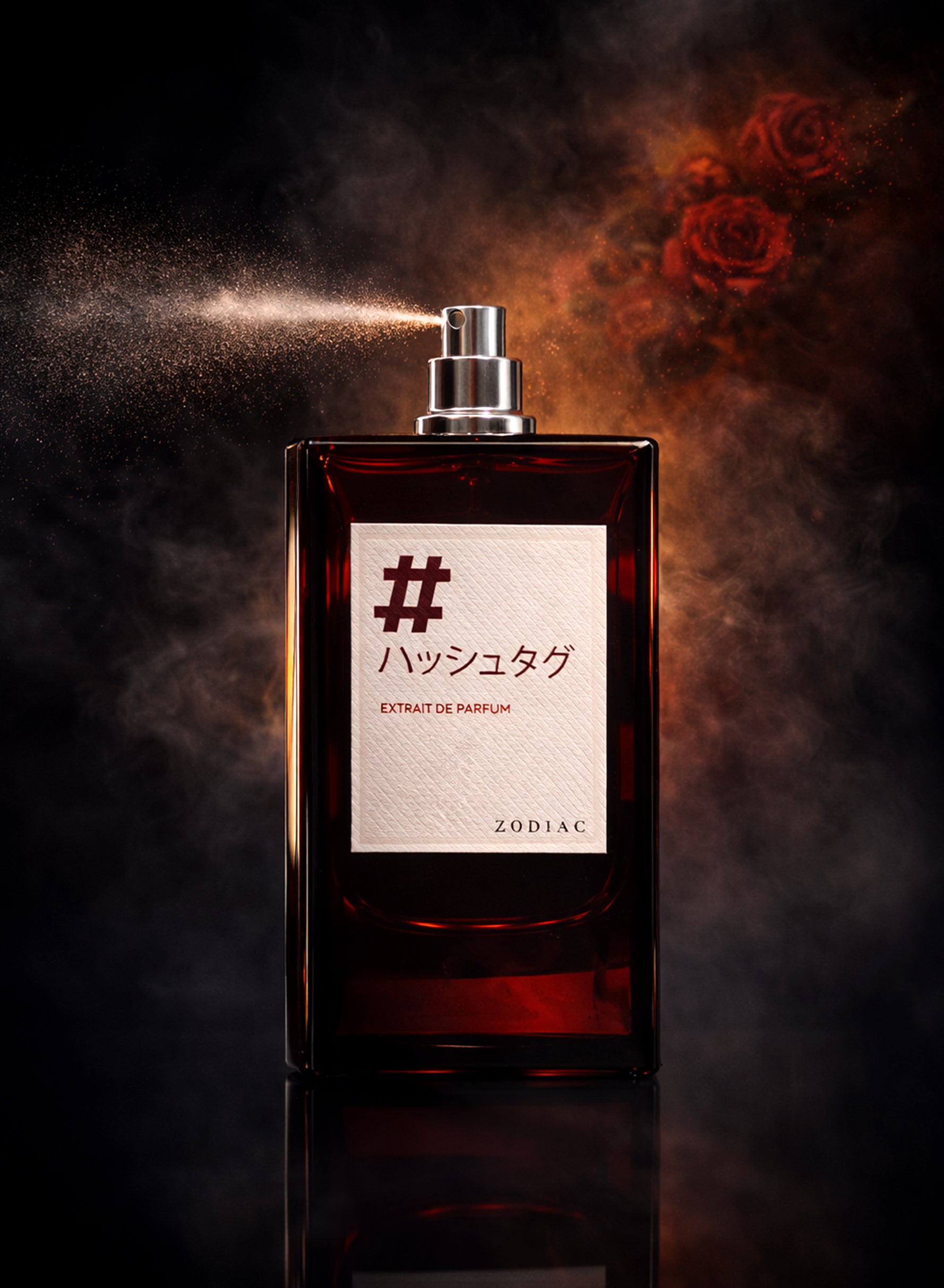 Zodiac Hashtag Extrait de Parfum 60ml | Luxury Perfume for Men & Women with with Fruity, Nutty & Spicy Notes | Long Lasting Perfume