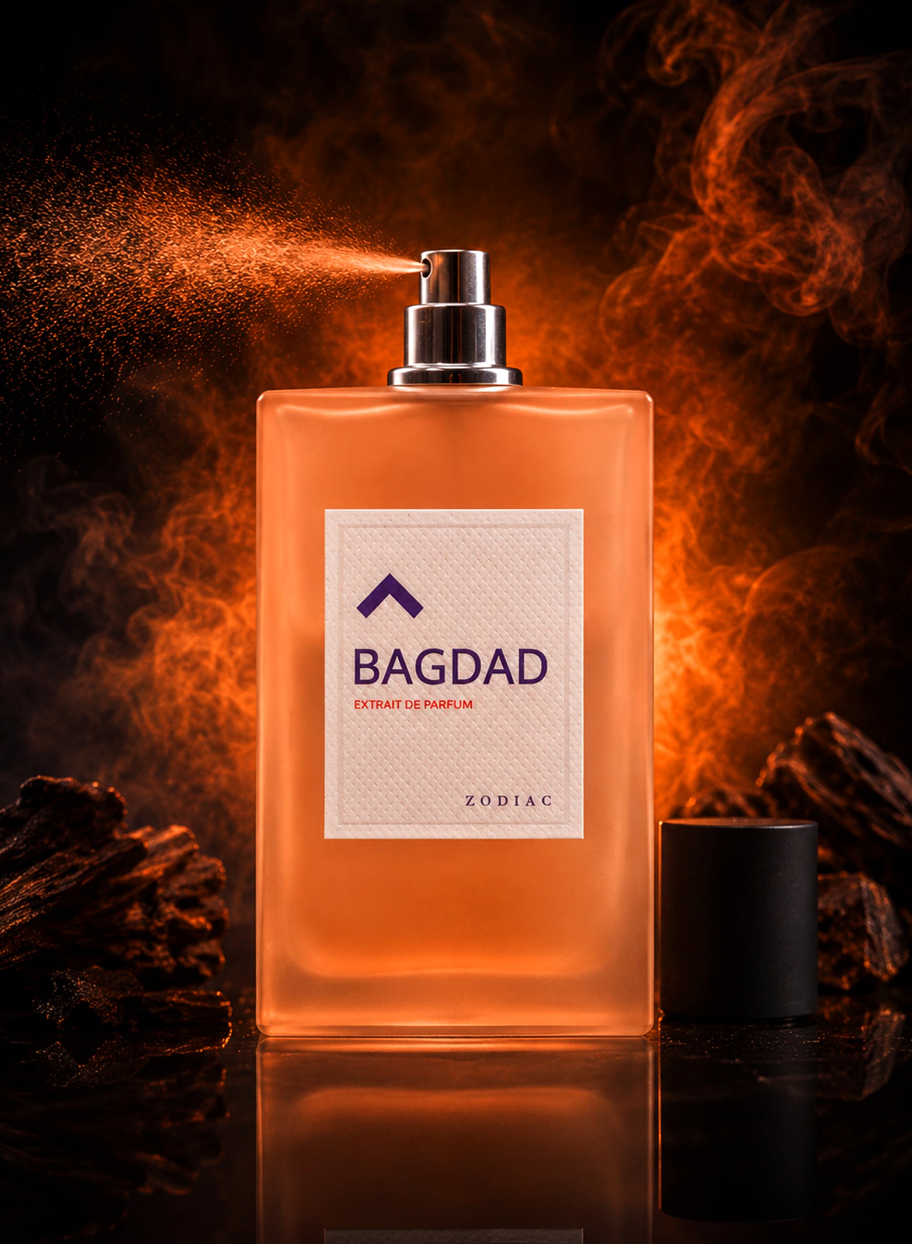 Zodiac Bagdad Extrait De Perfume 60ml | Long Lasting Unisex Perfume with Vanilla, Black Tea & Patchouli Notes | Best Perfume for Gift