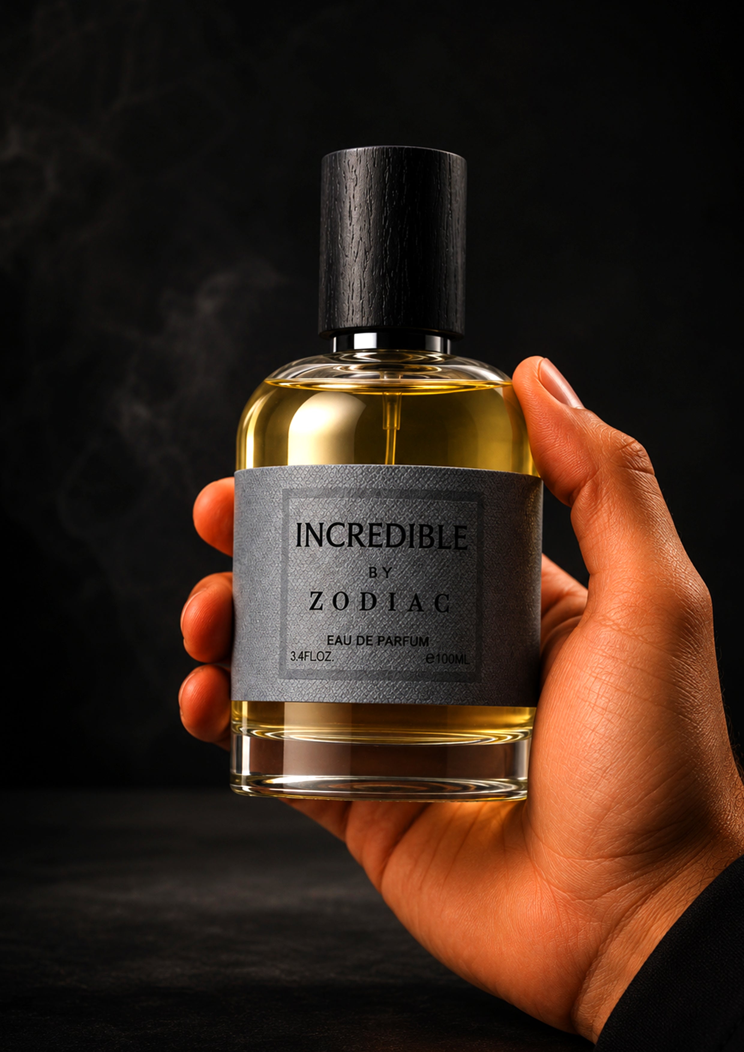 Zodiac Incredible Eau De Perfume 100ml | Luxury Unisex Perfume Marine Amber with Rose & Vanilla | Long Lasting Signature Fragrance